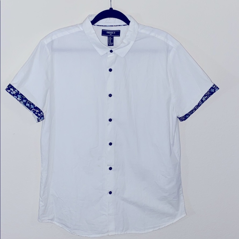 Forever 21 Men’s Short Sleeve Button Down